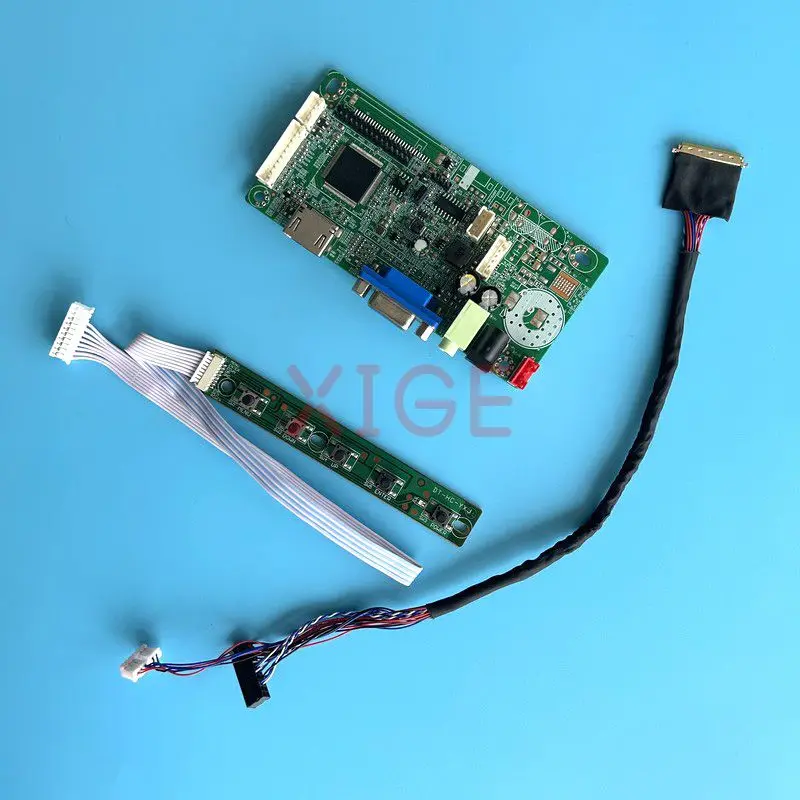 

LCD Screen Driver Board Fit HSD101PHW1 LTN101AT03 M101NWN8 HDMI-Compatible 1366*768 10.1" Laptop Monitor 40-Pin LVDS DIY Kit VGA