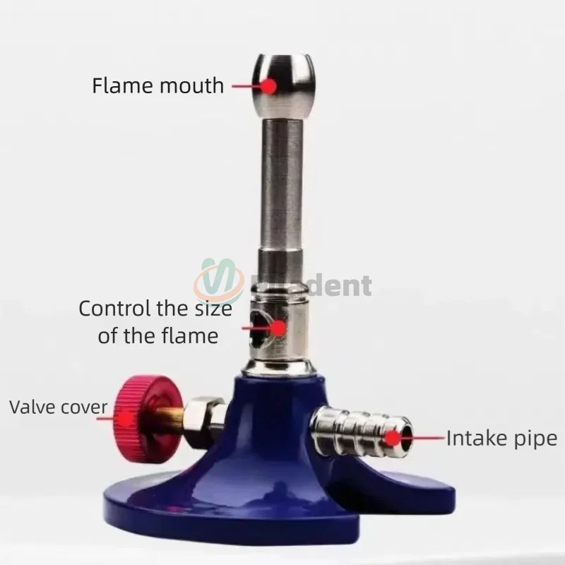 

Газовая лампа-горелка Бунзена для зуботехнических лабораторий, однотрубная, миниатюрная, на пропане, для нагревательного оборудования