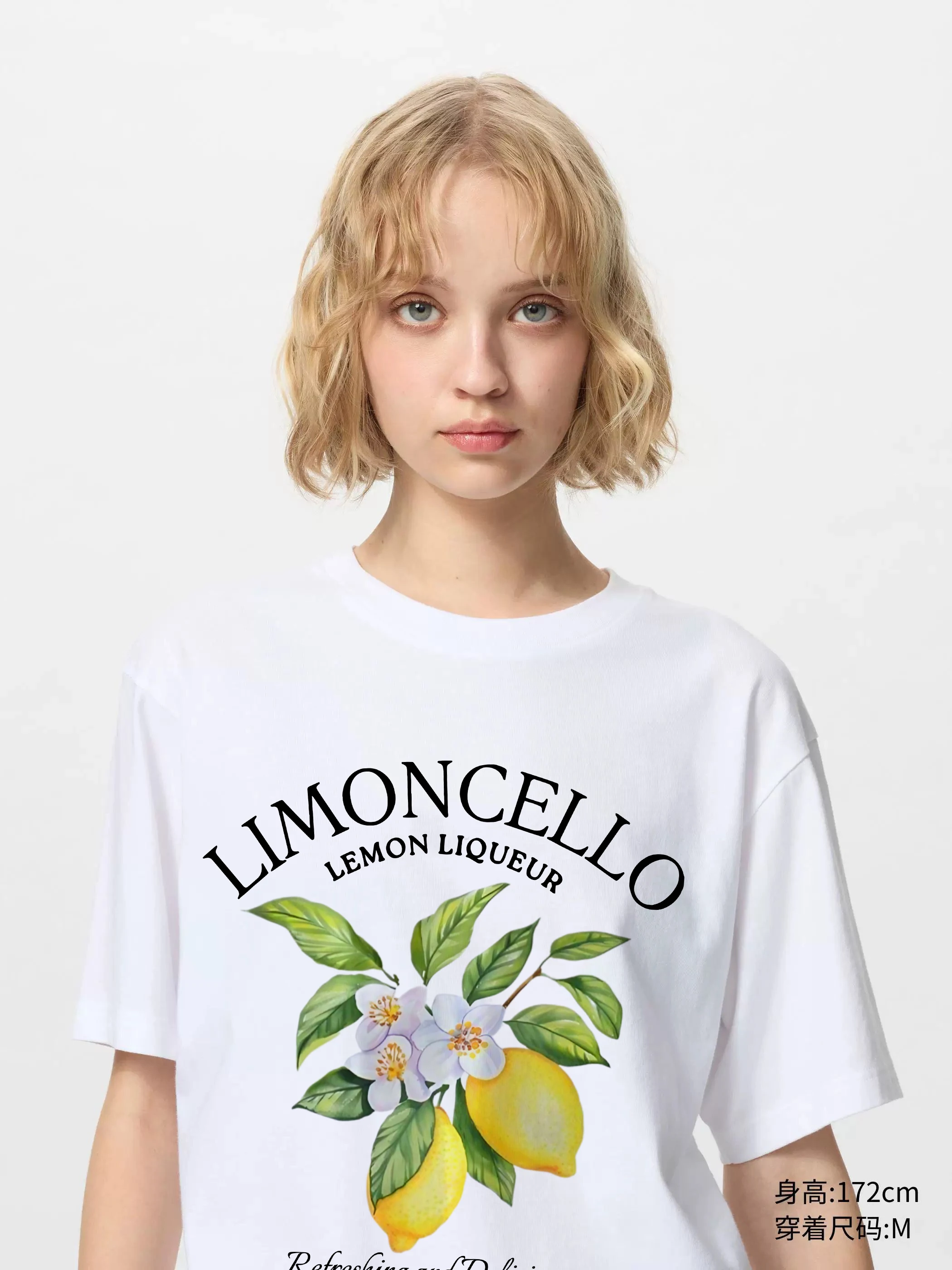 

Limon Style Vintage Sun Hands Print T-Shirts Women Summer Casual Loose Short Sleeve Tees Hipster Cute Aesthetic Astrology Tops