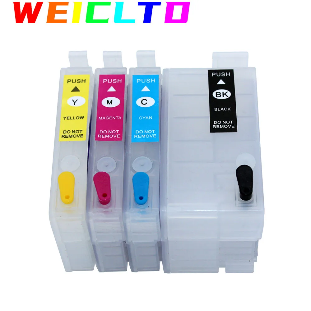 Europe 27XL T2711-T2714 Refill Ink Cartridge For Epson WorkForce WF 7110 7210 7710 7510 7715 7720 7610 7620 3620 3640