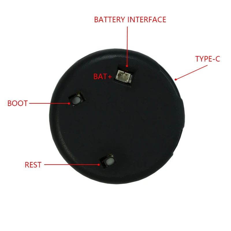 Carte de Développement ESP32 Ardu37LVGL WIFI et Bluetooth, Écran Intelligent IPS de 1.28 Pouces, 240x240, LCD TFT Tech Touch, 1.28 Pouces