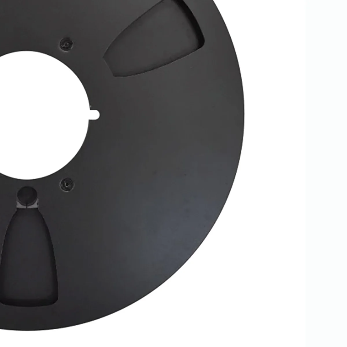 بكرة ألومنيوم معدنية خفيفة مقاس 10 بوصة 1/4 بوصة لمسجلات أشرطة البكرة إلى البكرة بكرة تناول فارغة لـ Aiki/Studer ReVox/TEAC/BASF