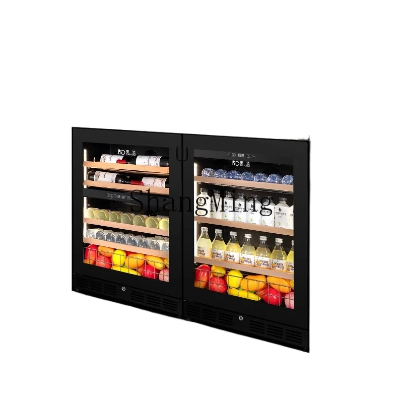 

ZYY embedded household small ice bar wine cabinet fruit beverage fresh-keeping cabinet