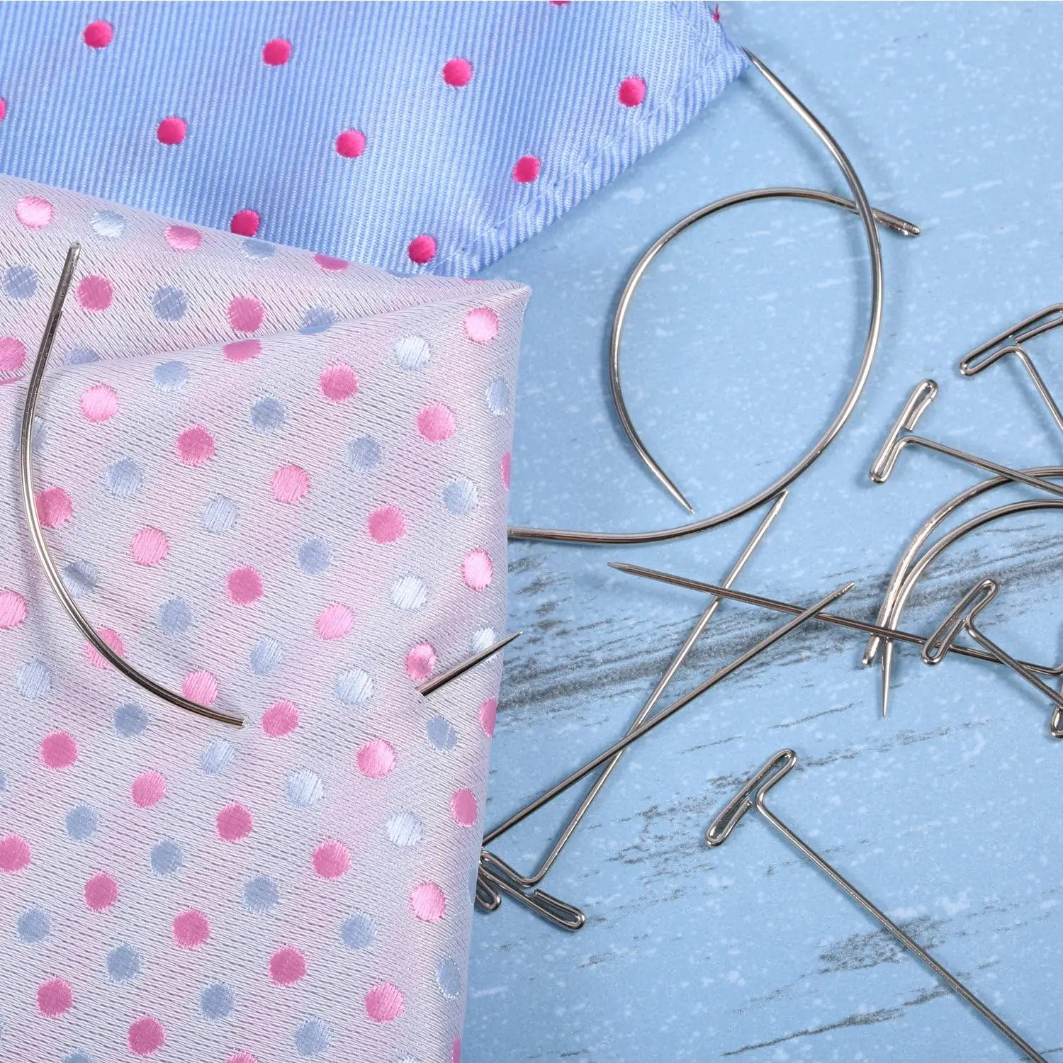 Needle & Thread for Hair Extensions Hair Weave Sewing Threads with CT Shape Curved Upholstery Needles for Hair Extensions,Making image 5