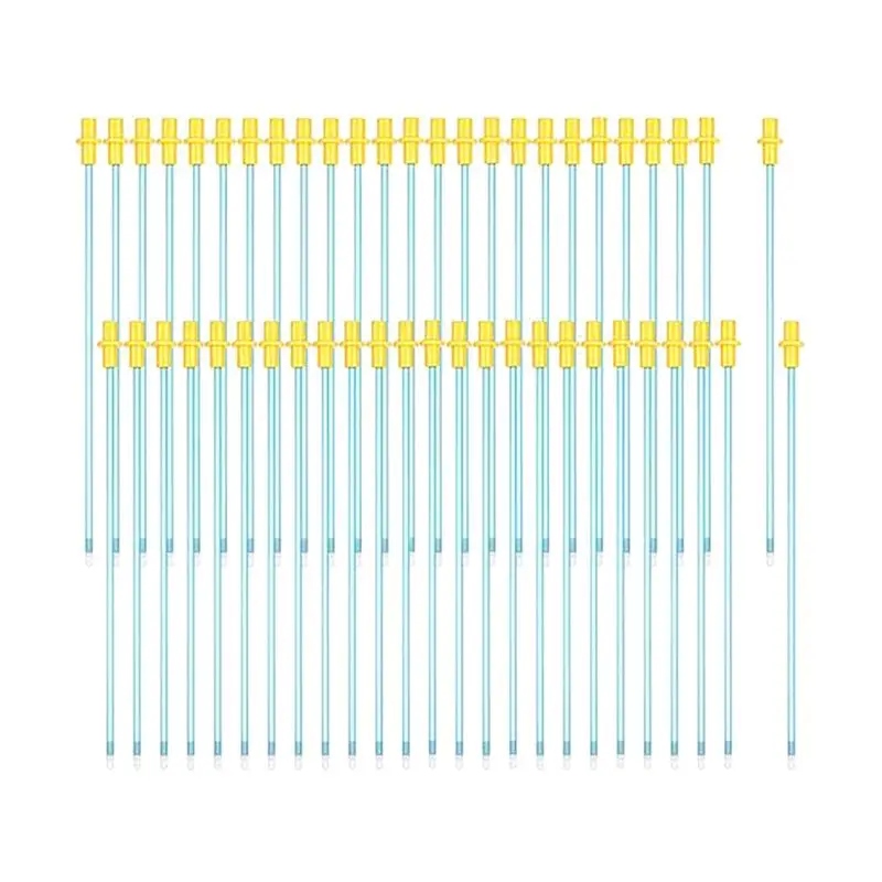 A75K 50PCS Artificial Insemination Tube 7.9 Inch for Dog Disposable Hybridization Mating Breeding Equipment