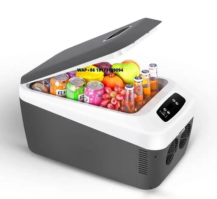 

24L 12 Volt Car Fridge Freezer Portable Hot and Cold Refrigerator King Capacity Mobile Fridge for Car