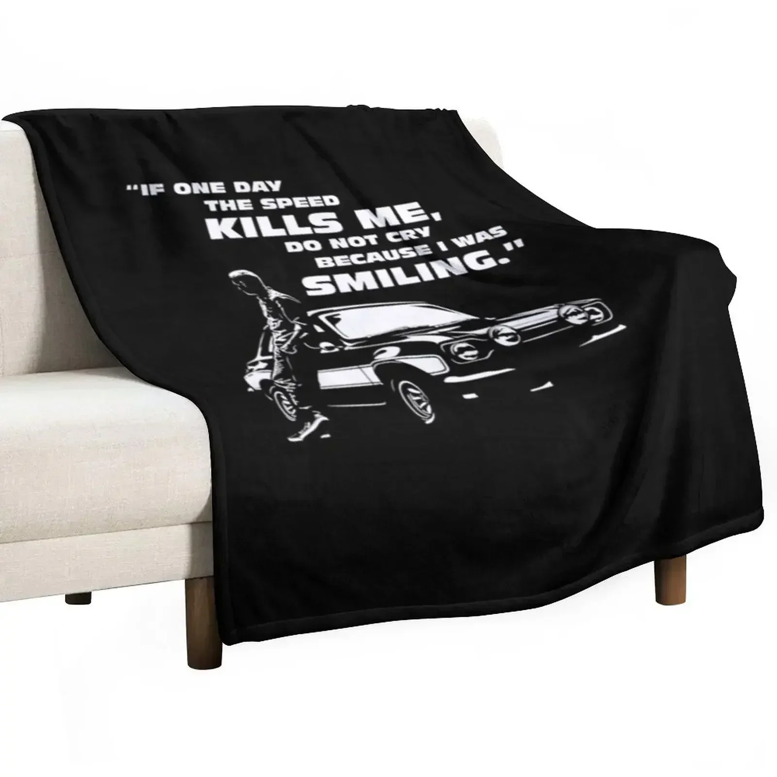 Paul Walker Tribute fast and furious Throw Blanket Flannels Baby warm for winter Hairys warm winter Blankets