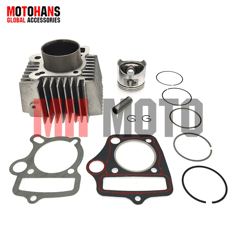 

MOTORCYCLE PARTS CD100 C100 POP100 50MM CYLINDER AND PISTON KIT WITH 13MM PIN 4T 100CC ENGINE PARTS FOR CUBS ATV CROSS DIRT BIKE