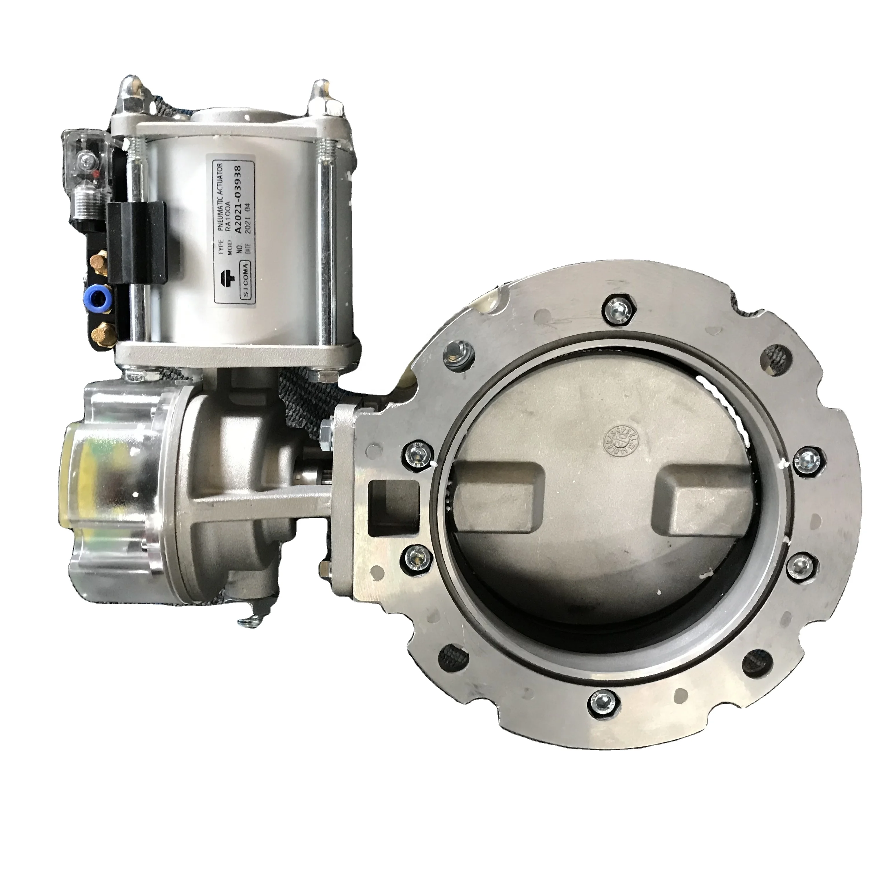 SICOMA SD150 Pneumatic Butterfly Valve