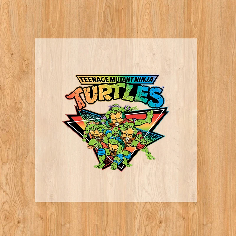 Teenage Mutant Ninja Turtles Heat Transfers Sticker Cartoon Print T-shirt Patche Iron Transfer Sticker Thermal Decal DIY Gift view 5