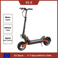 JOYOR S5-Z Electric Scooter 48V 13Ah Battery  Escooter 600W Motor 25km/h Speed 55km Range 10'' Tires Foldable Adult E-Scooter