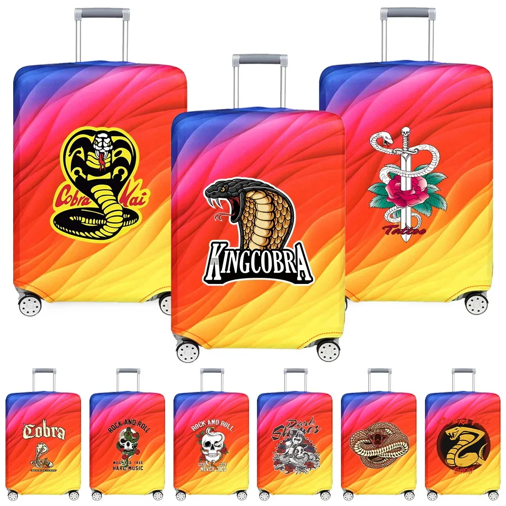 Stretch Fabric Luggage Protective Cover Cobra Series Suit for 18-32 Inch Suitcase Covers Trolley Cover Travel Accessories