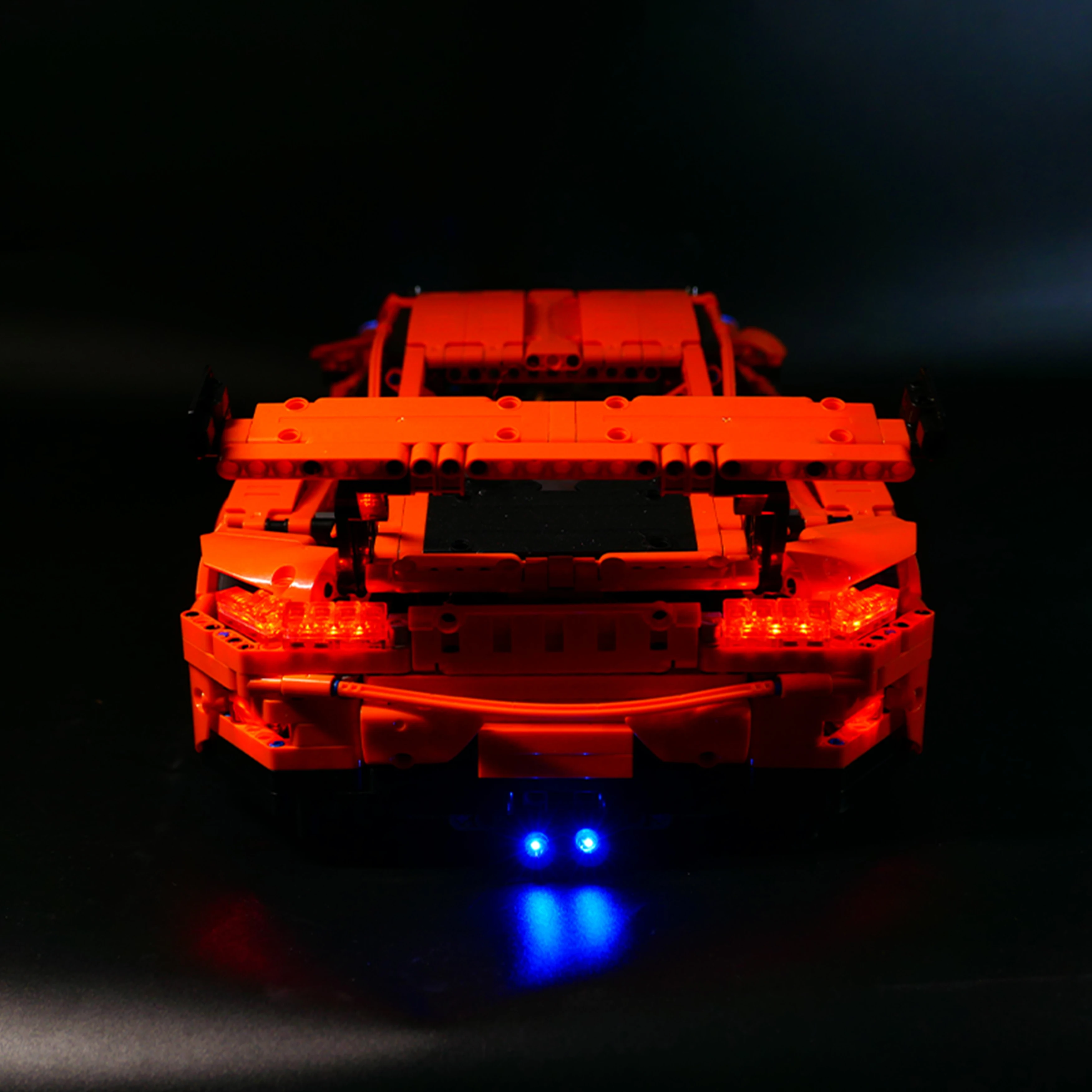 ビルディングブロック LED 照明セット 42056 テクニックスーパーカーモデル用、ディスプレイとギフト用のクリエイティブな装飾ライトアクセサリー