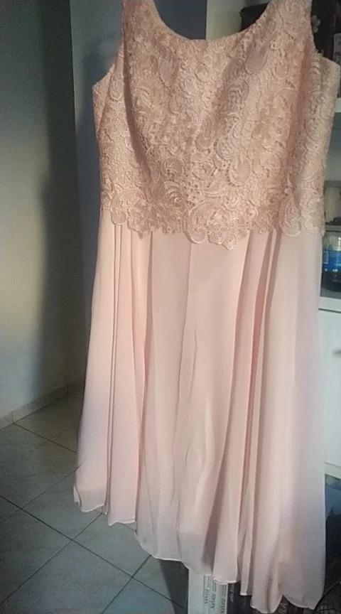 Plus Size Moeder Van De Bruid Jurken Met Jas Licht Roze Chiffon Moeder Jurken Voor Prom Party Lange Avond jassen 2 Stuks