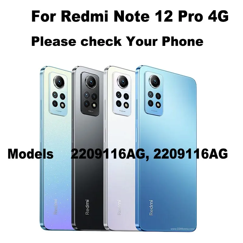 Боковые кнопки для Xiaomi Redmi Note 12 PRO 4G, кнопки включения и выключения, запасные части