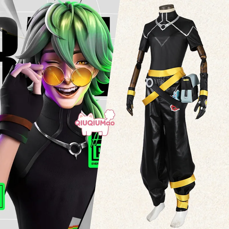 

Популярный костюм для косплея по игре League of Legends: черная униформа персонажа Эзреала для мужчин, взрослых, для косплея на Comic Con