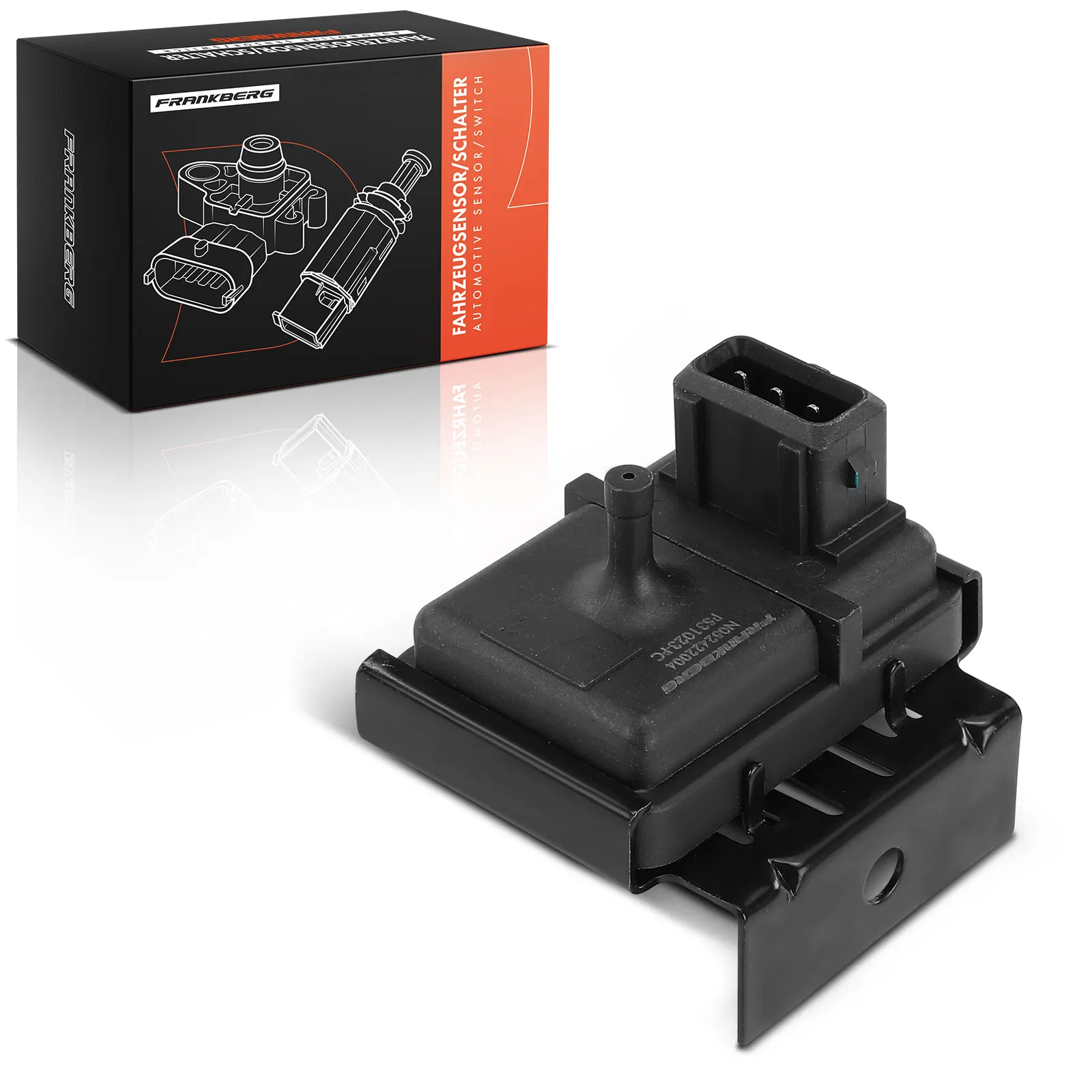 Frankberg 1x inlaatbuisdruksensor voor Peugeot 106 206 306 309 405 Fiat Ulysse Citroën Xantia 82160 XMAP503 7472160 SEB213 103021