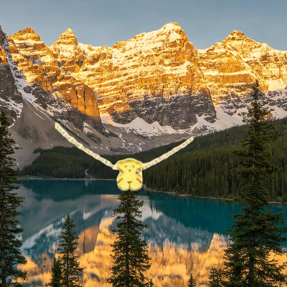 

Ожерелье «Испанский Медведь» 2026: Милое украшение из серебра S925 в форме животного для подростков