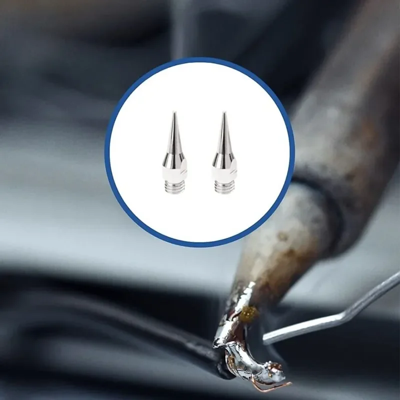 Imagem -04 - Dremel-welding Dicas Ferramenta Stamping Head Torch Tip para Pyrography Derretendo Hot Cut Gás Solda Ferro 201204