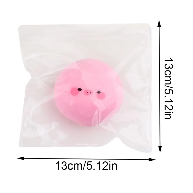 New Funny Creative Piggy Pinch Fun Animal Decompression Toys Slow Rebound Shapeable Vent Ball Children's Small Toys TPR Material