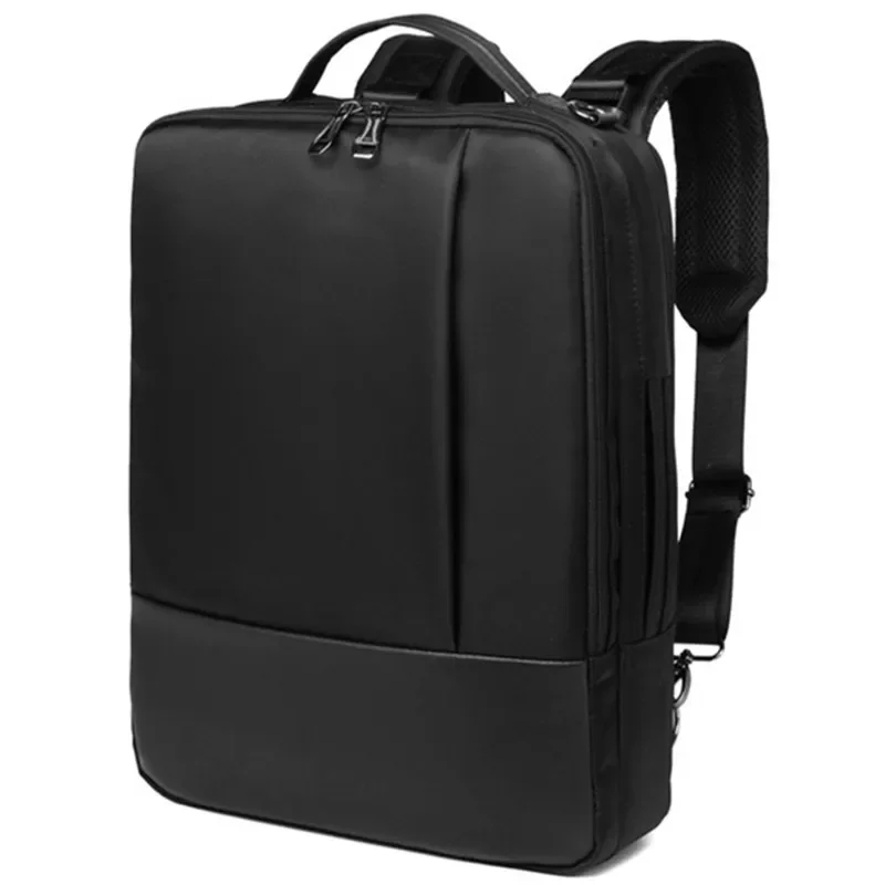 Multifunctional Business Trip Computer Bag Laptop Tablet Shoulder Messenger Backpack Handbag Splicing Travel Storage School Bags