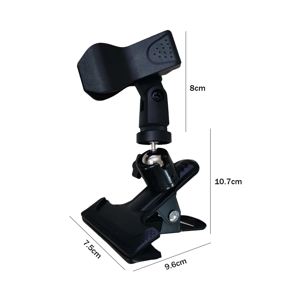 2pcs Cross Stitch Clip Clamp Non-slip Table Edge Embroidery Clip Adjustable Embroidery Clip 360 Rotation Metal Camera Holder