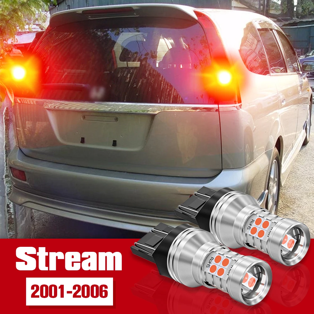 

2pcs LED Accessories Brake Light Bulb Lamp For Honda Stream 2001-2006 2002 2003 2004 2005