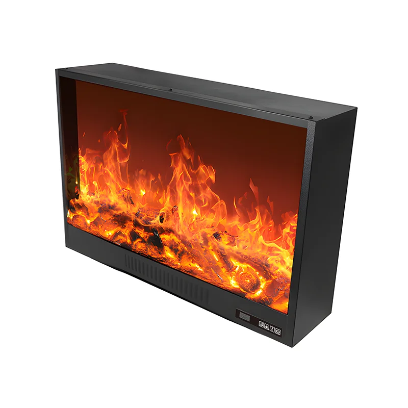 Customized Modern Fireplace 500/600/700MM Home Furniture Led Heater Corner  Insert  Electric Fireplace