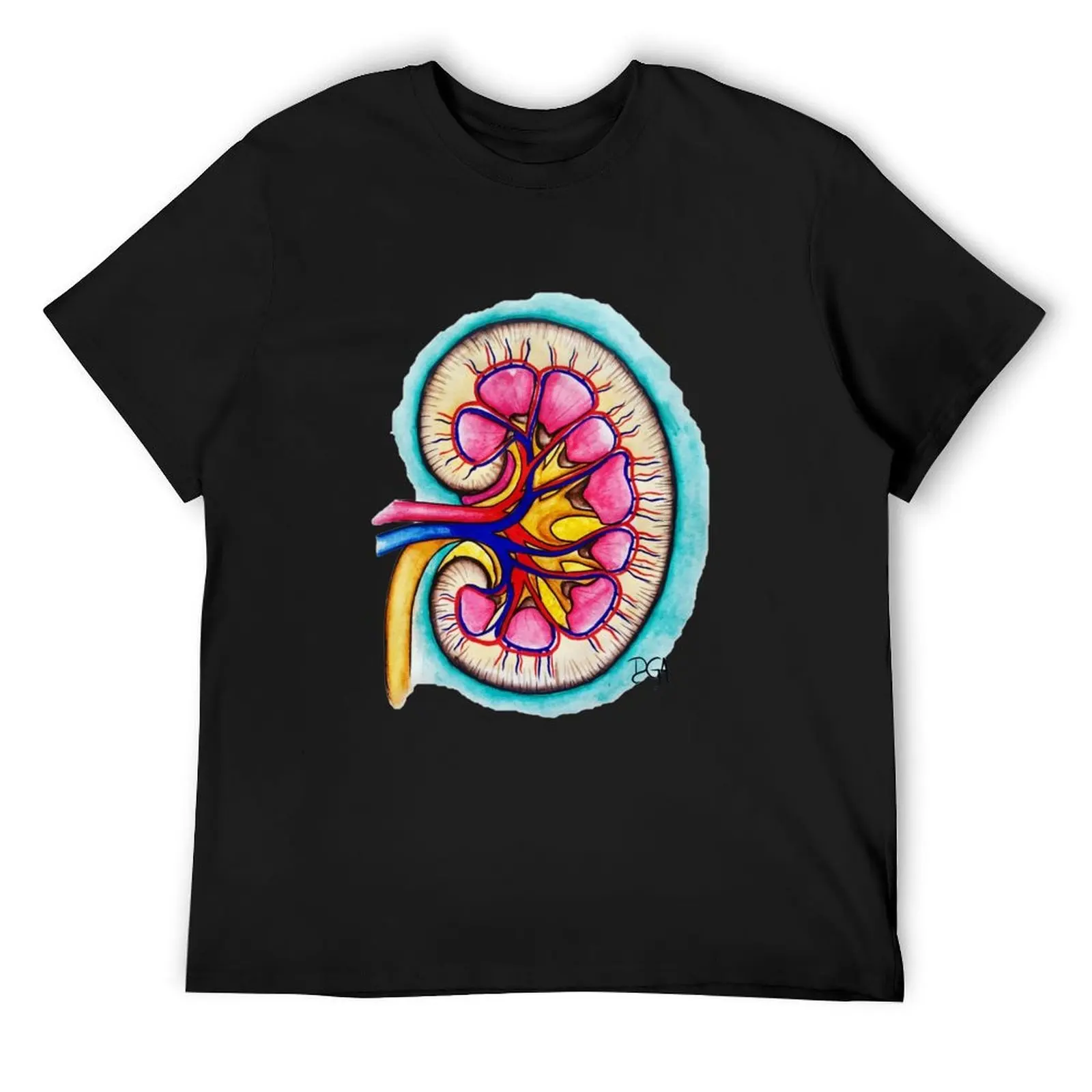 Kidney T-Shirt summer top graphic tee shirt funny t shirts for men