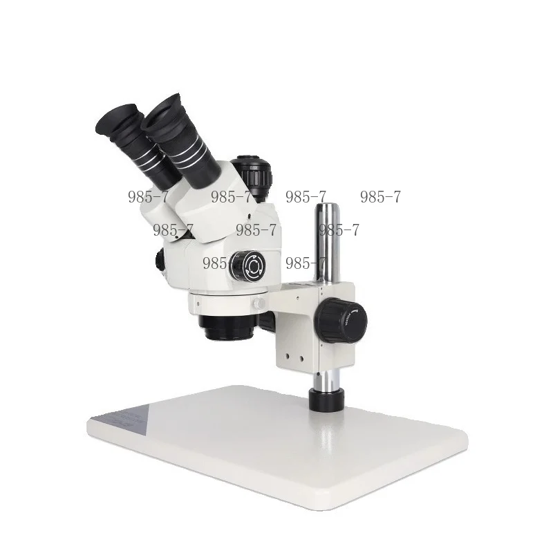 Trinocular Industrial Zoom Stereo Microscope 7x-45, Suitable for PCB & Mobile Phone Repair Work
