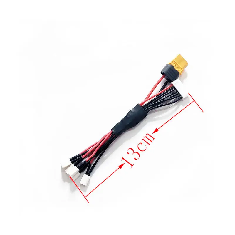 BT2.0 Series Cable XT60 Plug +balance Head Lithium Battery Charging Wire BT2.0 A30 Crossover Machine M6D Qingfeng Charger Cord