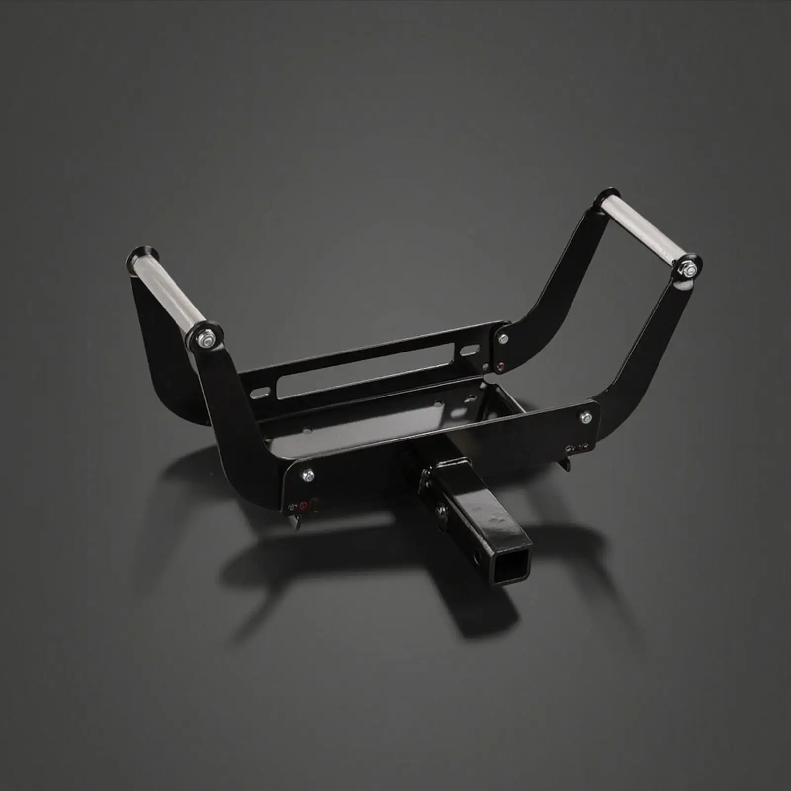 Vehicle Trailer Mount Welded Winch Plate Multi Hole Hitch Receiver Bracket Steel for Recovery Gear
