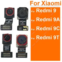 Front Rear Camera For Xiaomi Redmi 9 9A 9T 9C Front Selfie Facing Small Camera Big Back Main Camera Module Flex Cable Parts