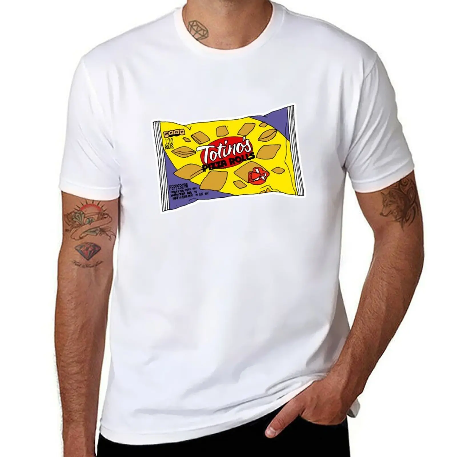 

Pizza Rolls T-Shirt t shirt for man t shirts for man cotton soft T-Shirt