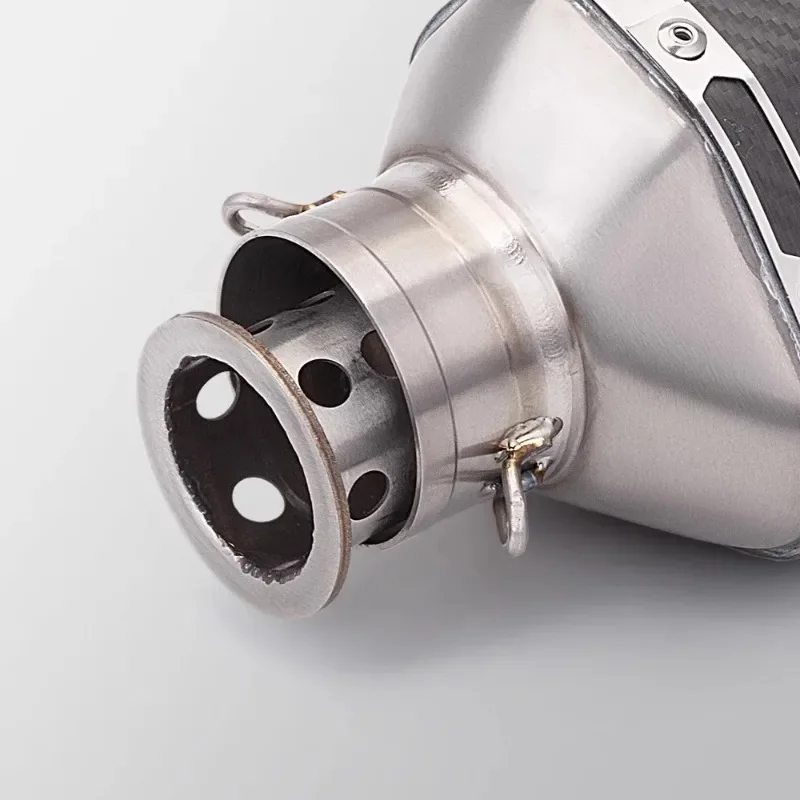 

Motorcycle Exhaust Pipe Modification Sound Absorber Plug 60mm Universal Fit for 675SR RSV4 Z900 Z650 Muffler
