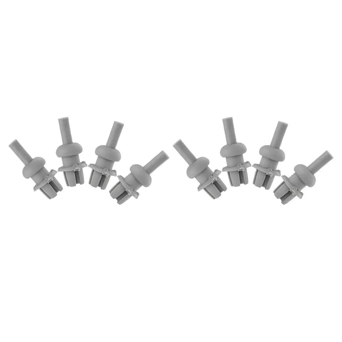 7903077159 191867775A 8pcs Trunk Parcel Shelf Hanger String Clips Fit For Opel Corsa F Citroen Grey Plastic