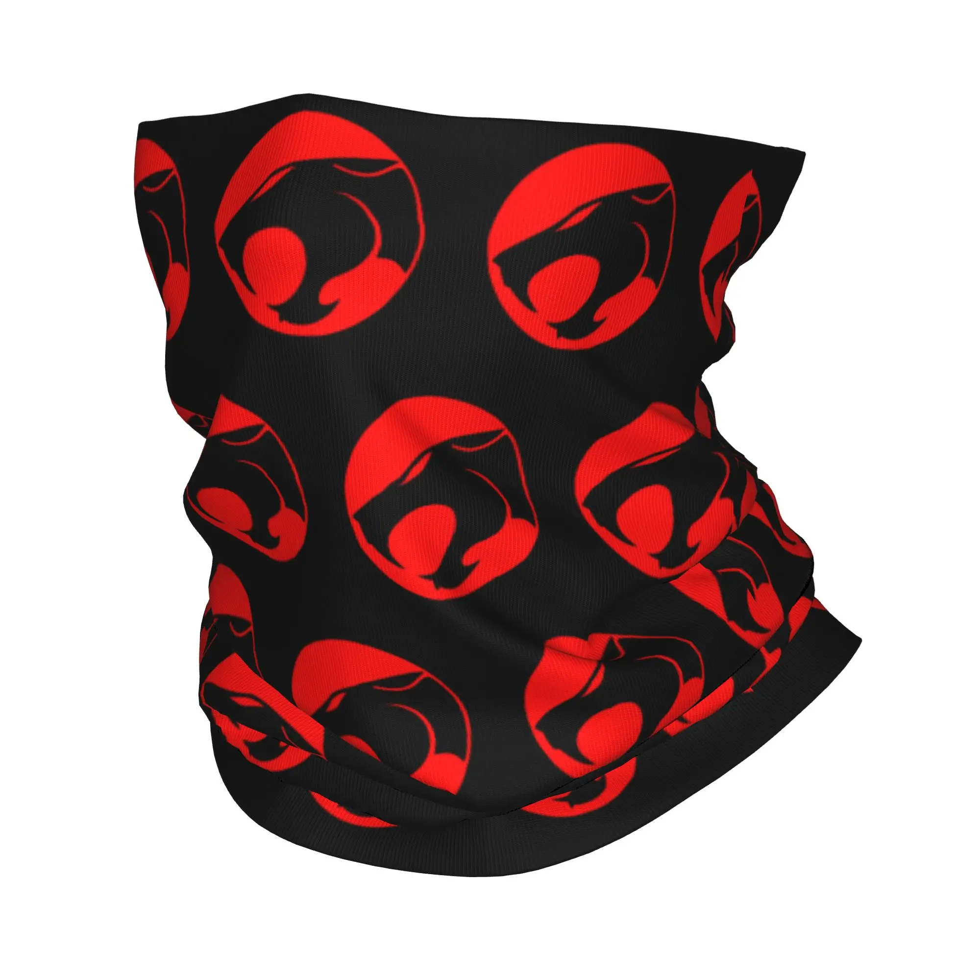 Custom Cartoon Anime Thundercats'ES Bandana Winter Neck Warmer Men Windproof Wrap Face Scarf for Ski  Gaiter Headband