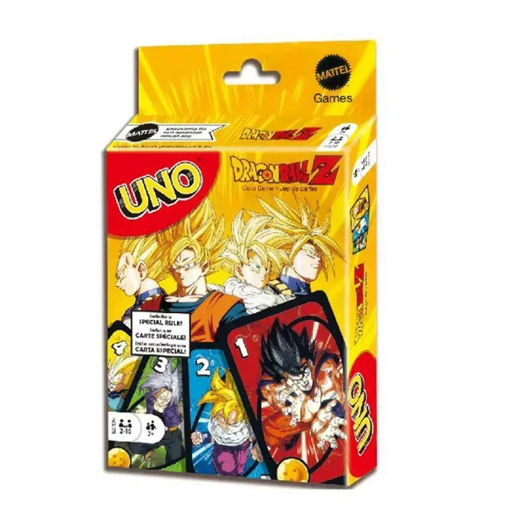 Mattel UNO FLIP! Games Family Funny Entertainment Board Game Fun Playing Cards Kids Toy Gift Box uno No Mercy Card Game Kids Toy