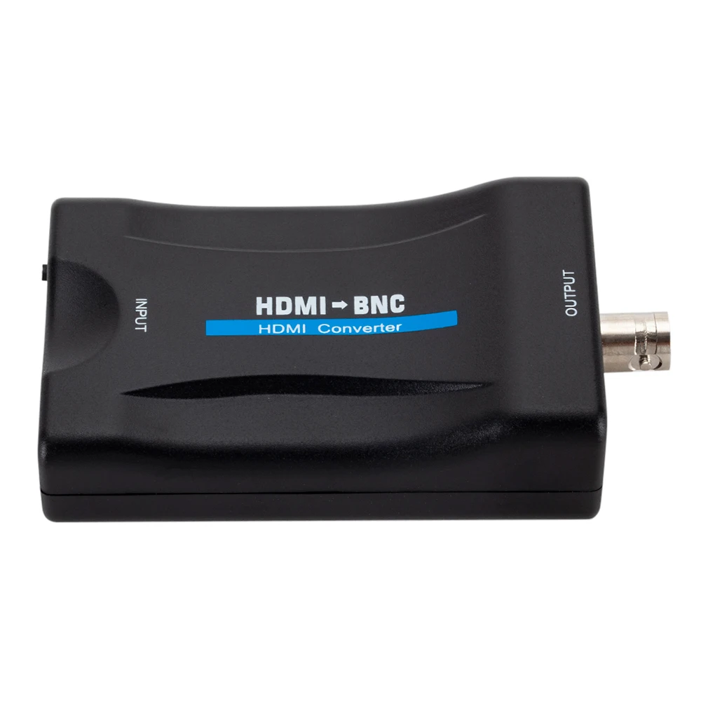 HDMI do BNC sygnał wizyjny konwerter sygnału Adapter VHS odtwarzacz DVD obsługa PAL / NTSC