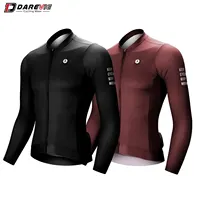 DAREVIE-Camiseta de ciclismo para hombre, ropa de ciclismo transpirable de manga larga, Anti-UV, para verano, 2024