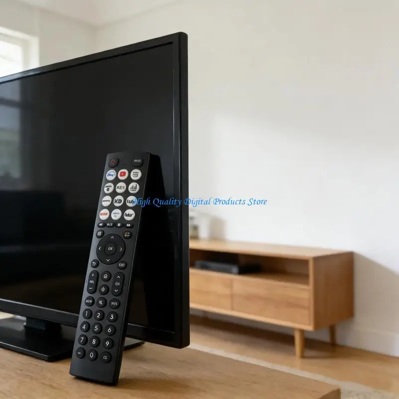 

U2JE Ergonomic Replacement Remote ERF2B36H For Dedicated Television Models Easy Coverage Quick Sync Design
