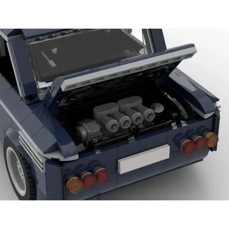 MOC-68791 صغيرة كلاسيكية سيارة رياضية سباق بنة نموذج 1189 أجزاء MOC الإبداعية بنين الأطفال عيد ميلاد بناء لعبة