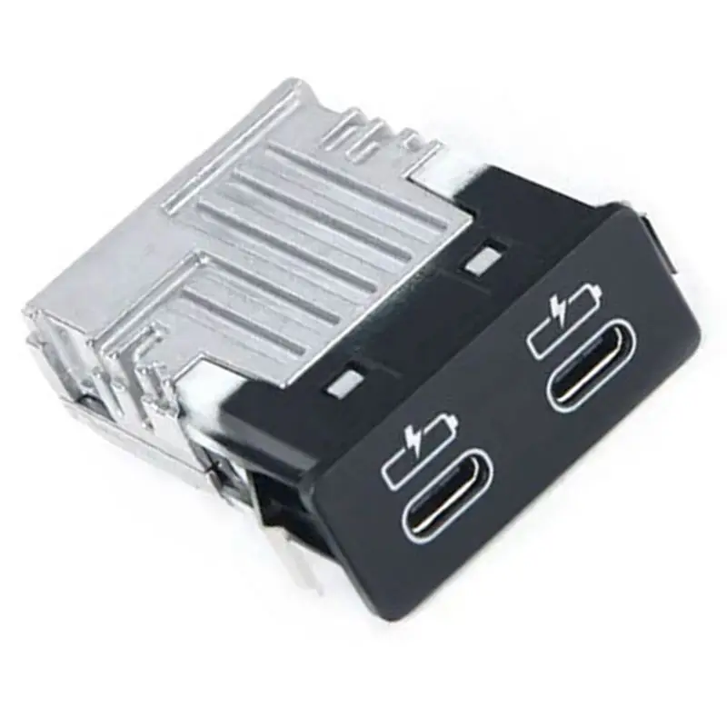 Type-C USB Socket 84105A84160 Car Charging Port For BMW I3 I4 3' X5 G28 G20 G26 G18 2021- 2023-A67F