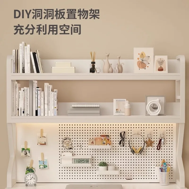 منظم مكتب الطالب متعدد الوظائف رف تخزين رف الكتب من الحديد المطاوع متعدد الطبقات #2