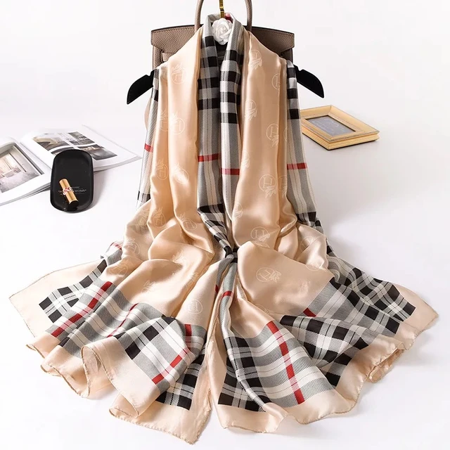 Lenço burberry aliexpress hotsell