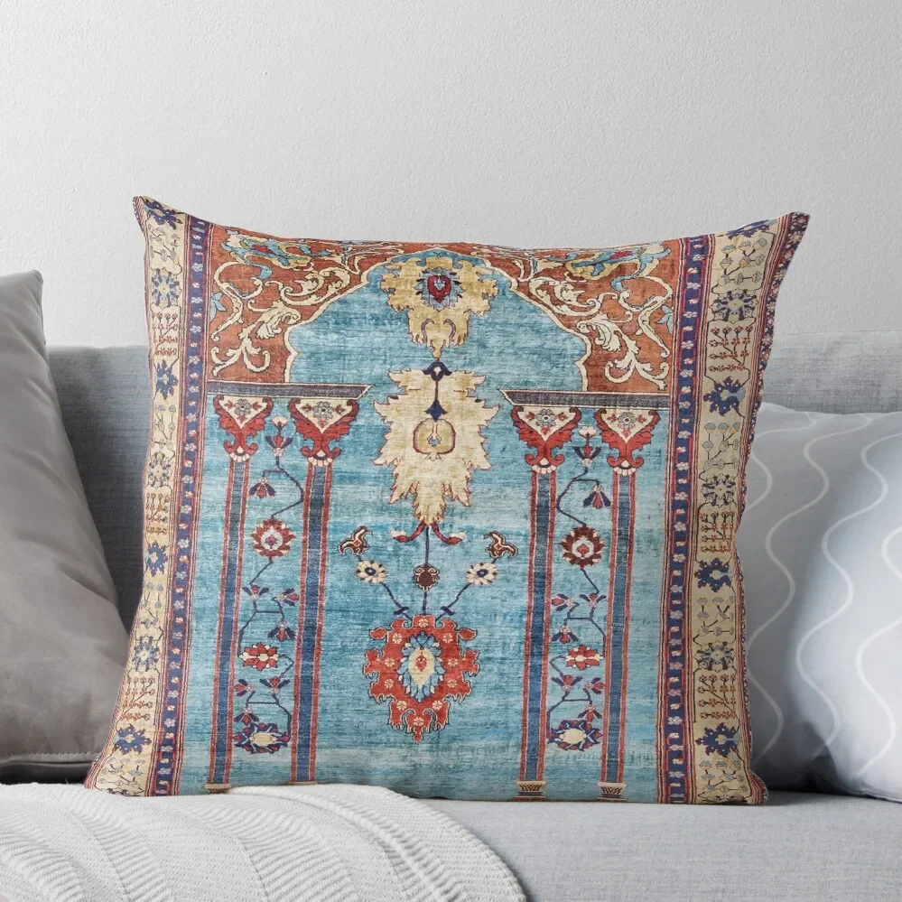 Antique Persian Silk Rug Print Throw Pillow New year bed pillows Decorative Pillow Covers For Sofa Cushions Cover