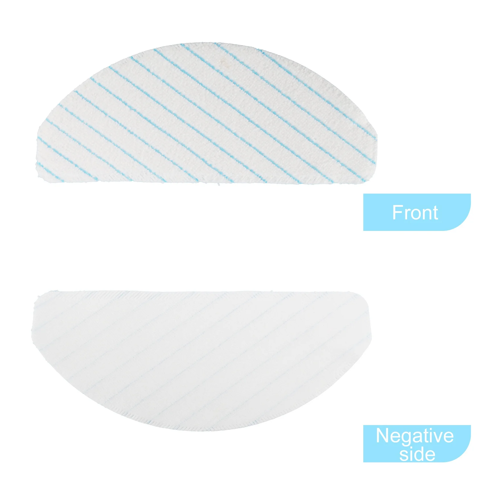 B59B-50Pcs Disposable Strong Rag Mop Cloths Pads For Ecovacs Deebot OZMO T8 AIVI T8 Max T9 Power/Max Vacuum Cleaner Parts