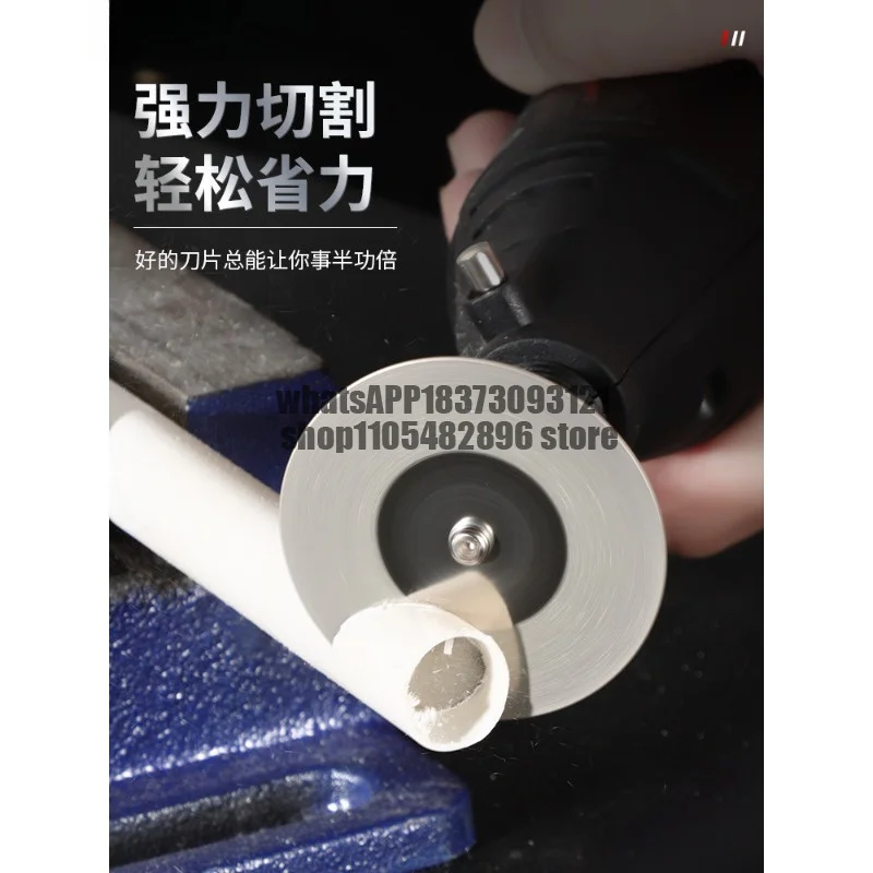 Emery cutting blade Electric grinding Small slice Small saw blade Beautiful seam Clear seam slice Glass jade polishing Grinding