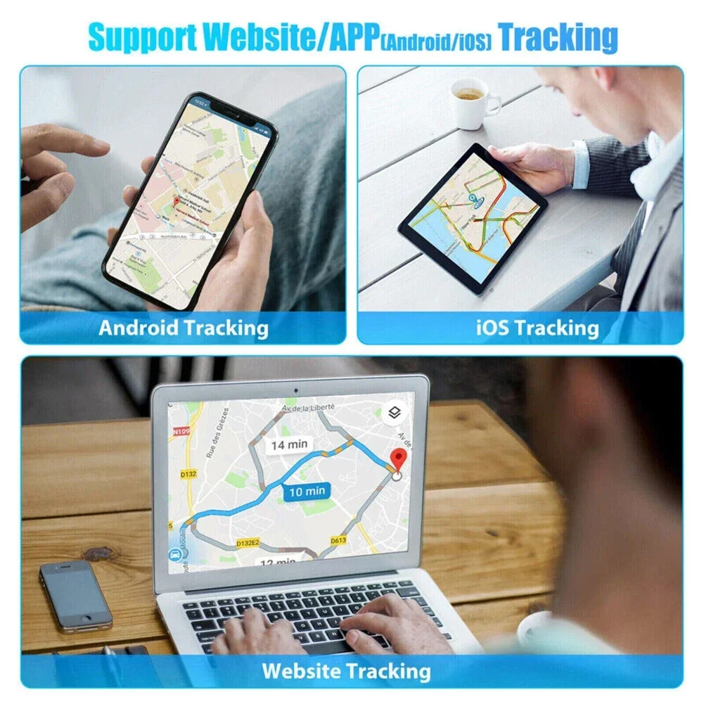 Truck GPS Tracker Asset Protection Geo-Fence Vehicle GPS Tracker Long Battery Life Tracking Device