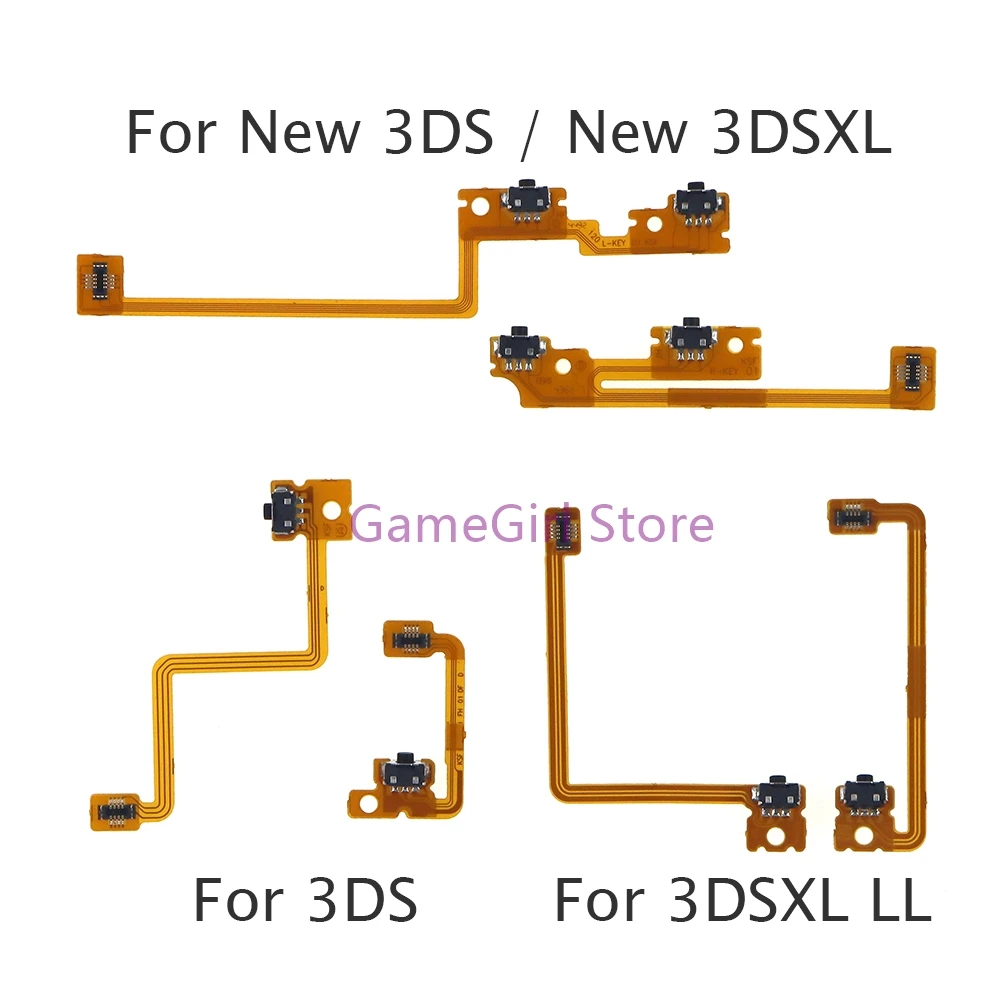 

10sets Replacement For 3DS 3DSXL LR Button Cable For New 3DS/New 3DSXL LL LR Switch Ribbon Cable